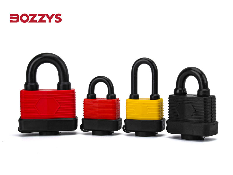 Covered Laminated Steel Padlock